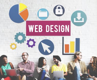 web tasarım duvar çeşitlilik arkadaşları