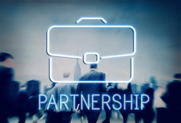 Ludzie biznesu i koncepcja partnerstwa — Zdjęcie stockowe