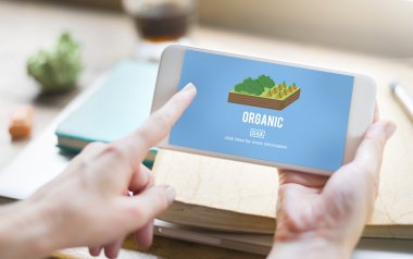 kişi holding akıllı telefon