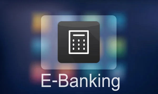 E-Banking bedrijfsconcept — Stockfoto