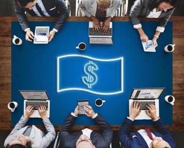 Ofisteki iş adamları