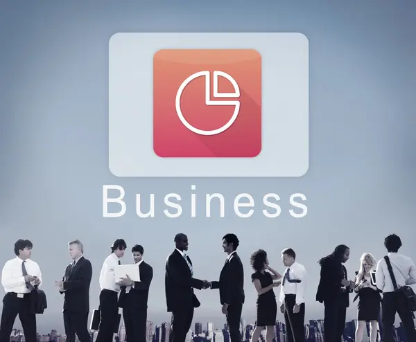 Business people having corporate meeting — Stock Photo, Image