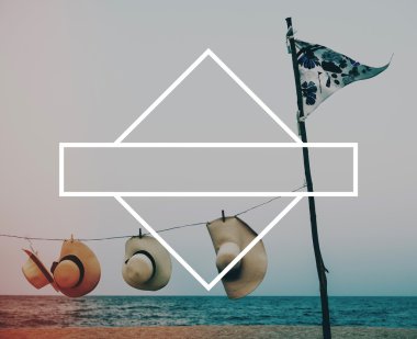 Ocean breeze ve yaz şapka