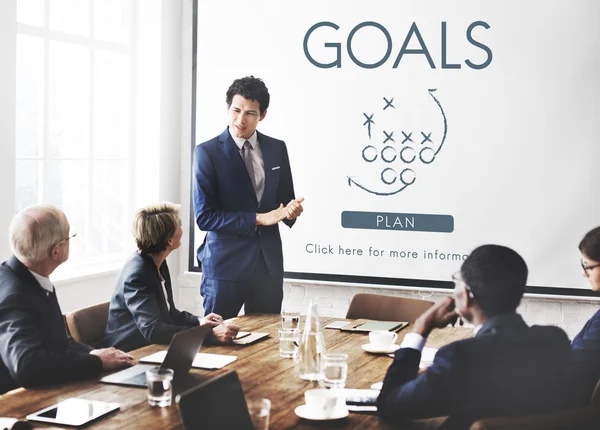 Equipo de negocios en la reunión — Foto de Stock