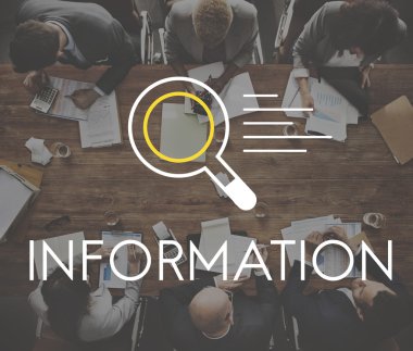 Ofisteki iş adamları 