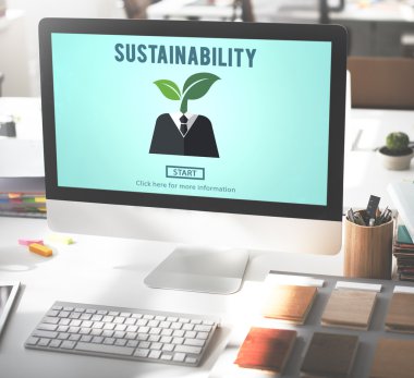 bilgisayar monitöründe çalışma alanı tablosu