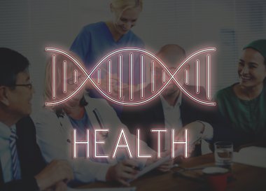 Doktor toplantıda grup