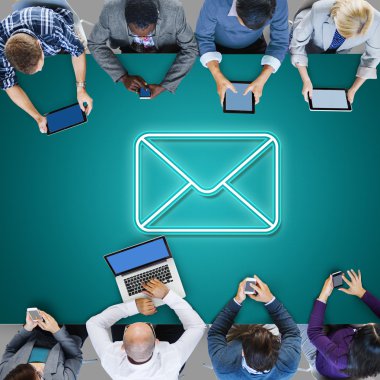 çalışan iş adamları 