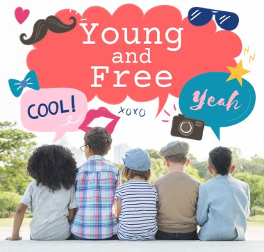 Çocuklar birlikte eğlenin