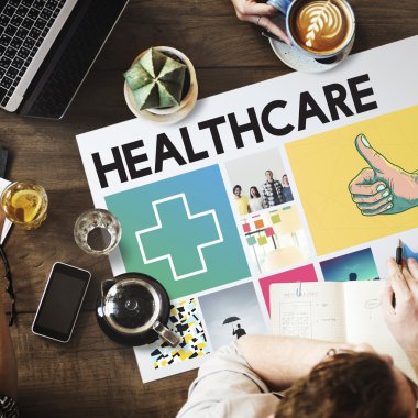 Tablo sağlık posteri ile