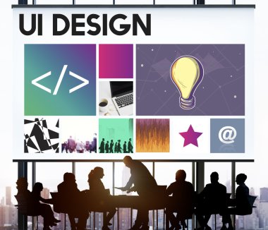 iş toplantısı ve Web sitesi ana sayfa 