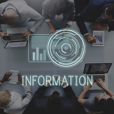 Ofisteki iş adamları 