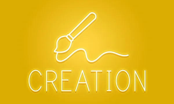 Creative graphic icon — Stock Photo, Image
