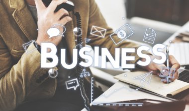 Telefon ve iş işadamı