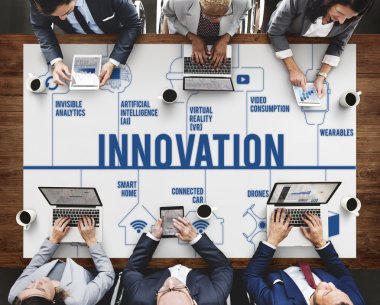 Ofisteki iş adamları 