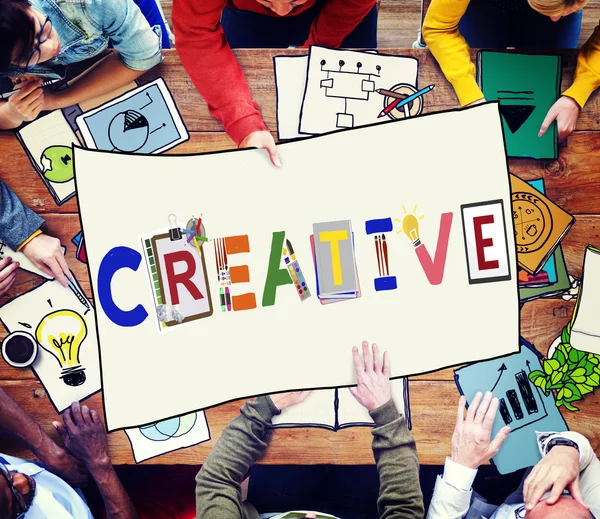 Grupo de personas creativas — Foto de Stock