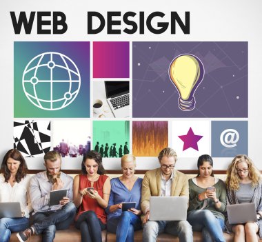 Çeşitlilik insanlarla dijital cihazlar