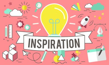 yaratıcı tasarım afiş metin ile