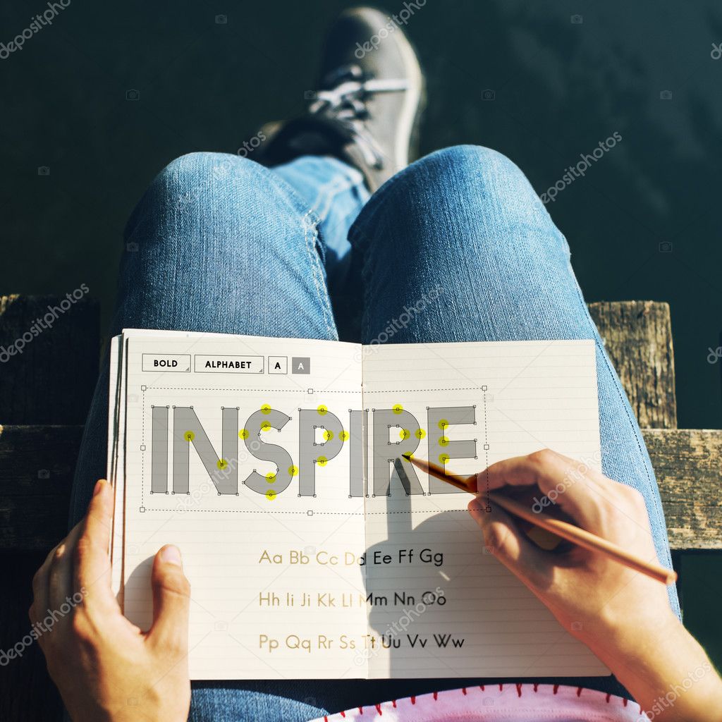 woman writing in notebook