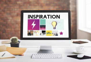 bilgisayar monitöründe çalışma alanı tablosu