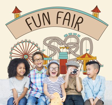 Çocuklar birlikte eğlenin