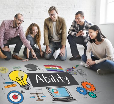 Poster ve yeteneği çalışma tasarımcılar