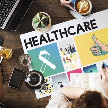 Tablo sağlık posteri ile