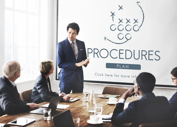 Equipe de negócios na reunião — Fotografia de Stock