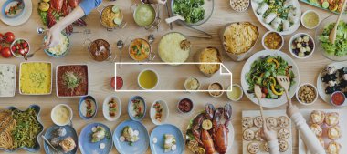 Gıda ve şekli içeren tablo