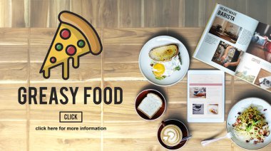 gıda ile ahşap masa 