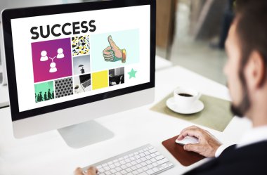 bilgisayar monitöründe başarı ile