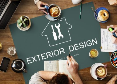 Tablo dış tasarımı ile posteri ile