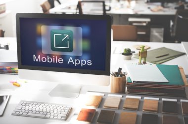 bilgisayar monitöründe çalışma alanı tablosu