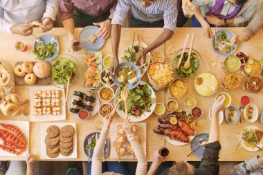 insanlar yiyecek zevk  