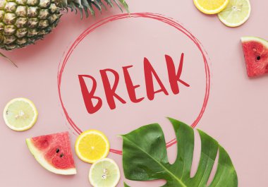 Meyve ile yaz düzeni