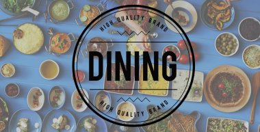 Tablo ile gıda ve yemek