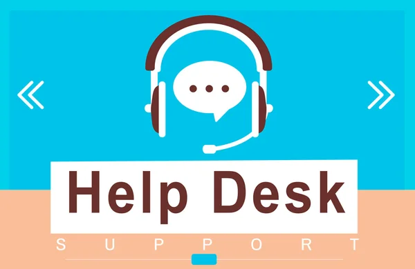 Help desk-support — Stockfoto