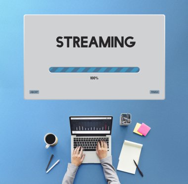 laptop ile çalışan kişi 