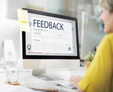 Geribildirim ile bilgisayar monitör