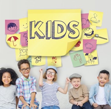 Çocuklar birlikte eğlenin