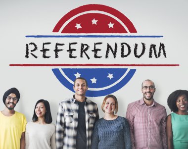 Referandum çeşitlilik insanlarla 