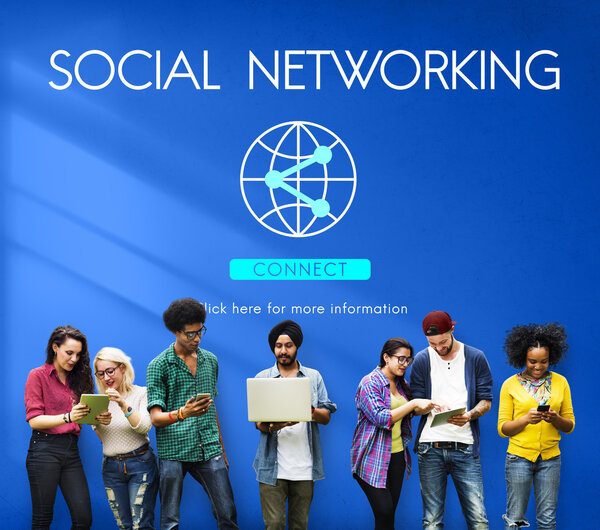 People using different electronics devises