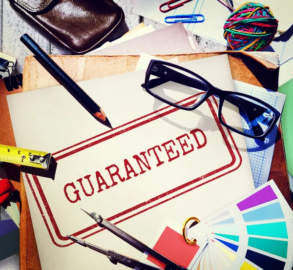 Workplace table with office tools — Stock Photo, Image