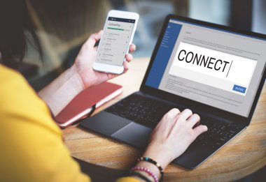 İnternet ve dijital cihazlar kavramı