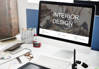 bilgisayar monitöründe çalışma alanı tablosu