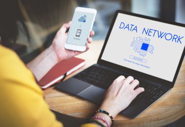 İnternet ve dijital cihazlar kavramı