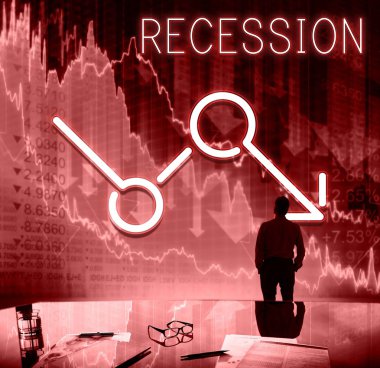 Siluet iş adamı Office 