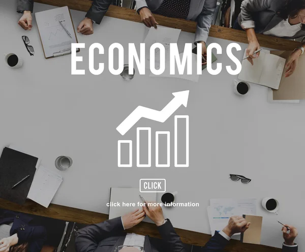 Mensen uit het bedrijfsleven en de economie Concept — Stockfoto