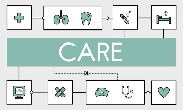 Concepto de curación de salud — Foto de Stock