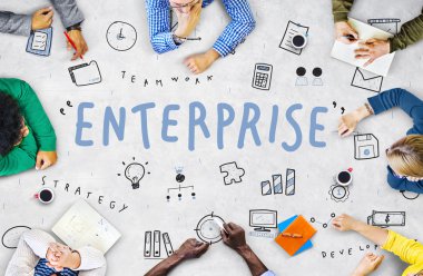 çalışan iş adamları